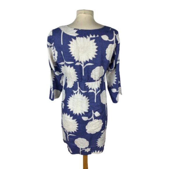 Boden Linen Floral Tunic Dress size 6 - Picture 3 of 7